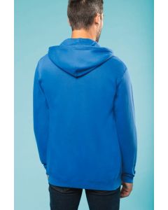 Sweater met rits en capuchon