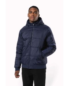 Uniseks jasje met capuchon in gerecycleerd ripstop