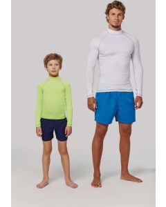 Technisch kinder-T-shirt met lange mouwen en anti-UV-bescherming