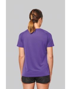 Dames sport-t-shirt V-hals