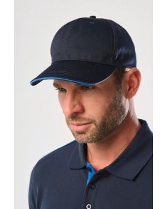 Contrasterende sandwichpet 6 panelen Oeko-Tex