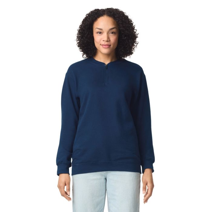 1/4 zip fleece sweater