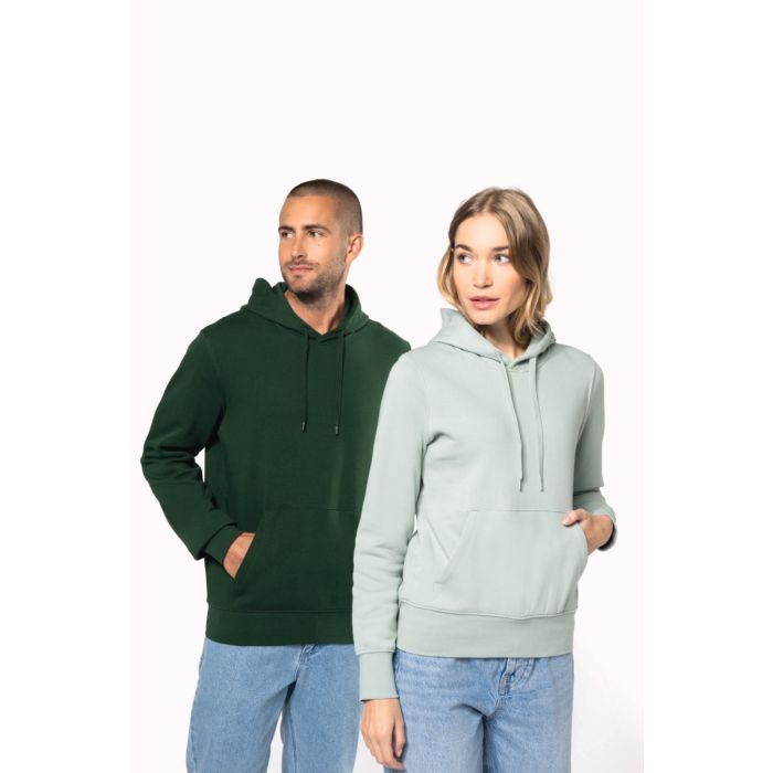 Ecologische damessweater met capuchon