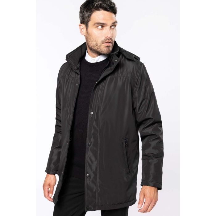 Parka met afneembare capuchon