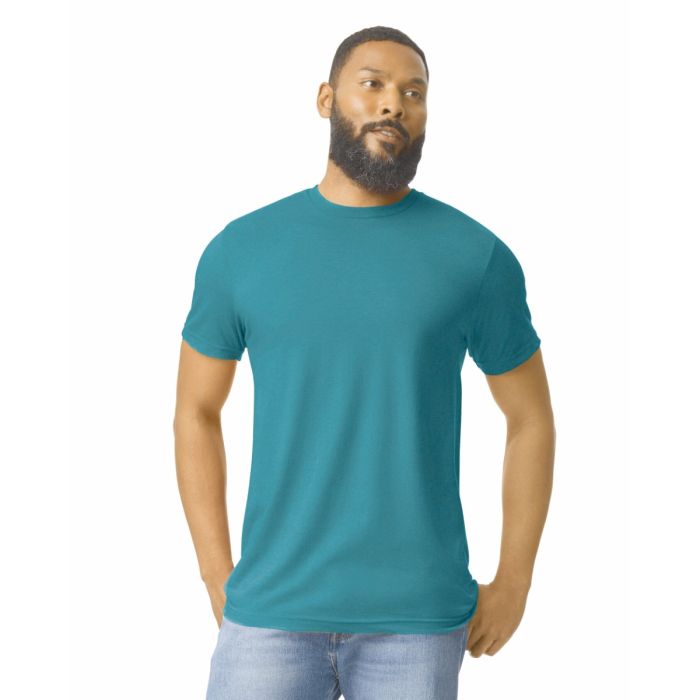 Heren-T-shirt softstyle CVC