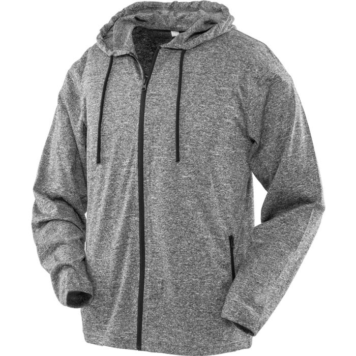 Mens hooded tee-jacket