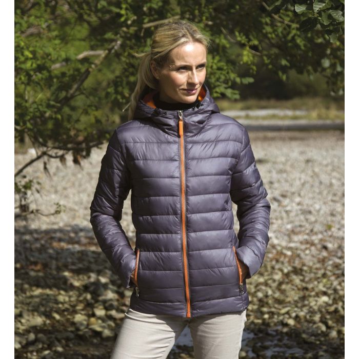 Womens Snow Bird Hooded Jacket