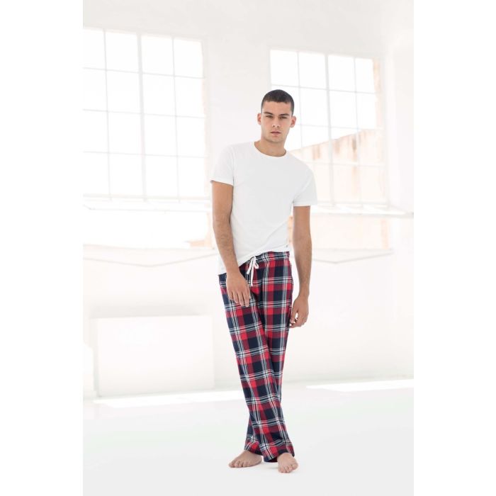 Mens tartan lounge trousers