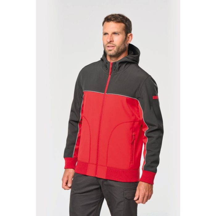 3-laags unisex softshelljas in twee kleuren
