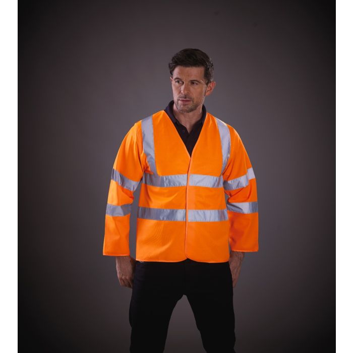 Signalisatiehesje met lange mouwen